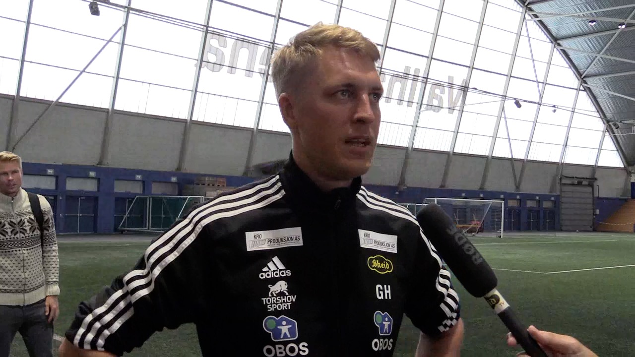 Intervju med Gard Holme etter Skeid - Florø.mp4